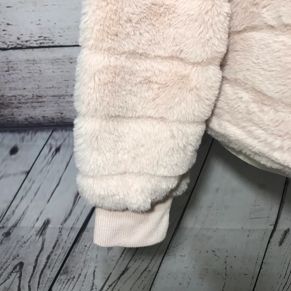 Almost Famous Pale Pink Fuzzy Draw String Sweater - Picture 7 of 8